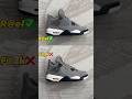 Real Vs Fake Cool Grey Jordan 4 #sneakerhead #sneakers #viral