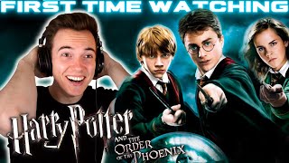 *WORSE than VOLDEMORT!?* HARRY POTTER and the ORDER OF THE PHOENIX REACTION! First Time Watching |