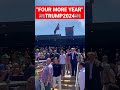 Donald trump arrived at the iowa state fair 2023 welovetru.7