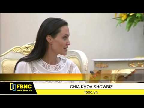 Video: Angelina Jolie gặp Thủ tướng Campuchia