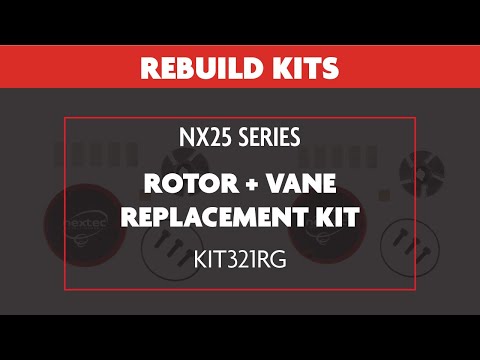 NX25 Rotor And Vane Replacement
