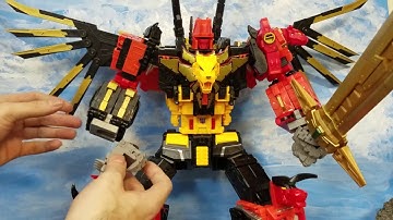 SNTWTH - Transformers POTP Predaking with DNA Designs DK-07 Upgrade Add-on Kit