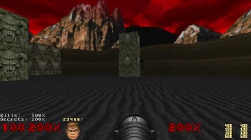 Doom: E2M8 all secret locations