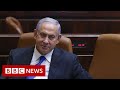 Former Israel PM Netanyahu sits in wrong chair after loss  - BBC News