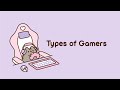 Pusheen types of gamers