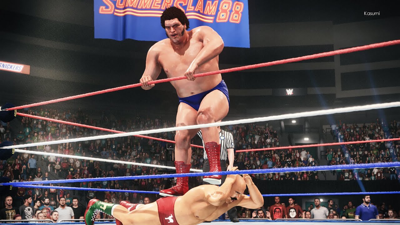 WWE 2k22 Andre the Giant vs Iron Sheik 2! LEGEND VS JABRONI YouTube