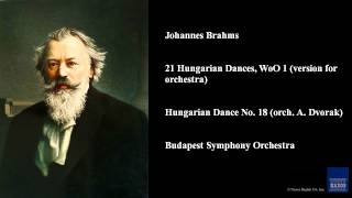 Johannes Brahms, 21 Hungarian Dances, WoO 1 (version for orchestra)