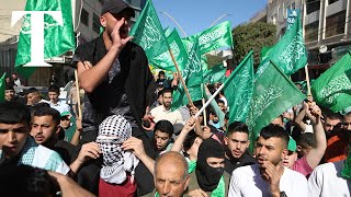 Palestinians across West Bank rally in solidarity with Gaza