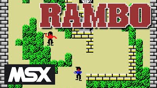 Rambo - Quick Look - MSX screenshot 1