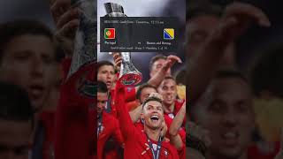 Portugal vs Bosnia and herzegovina MATCHDAY Cristiano Ronaldo Whatsapp Status