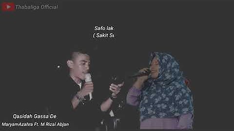 MRA Qasidah - Gassa De__M Rizal Abjan Ft. MaryamAzahra