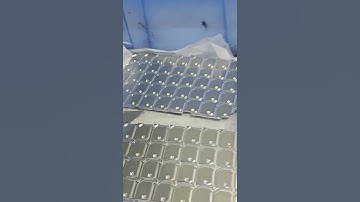 3-axis CNC machine processes multiple precision parts in a single operation#cncmachining #autoparts