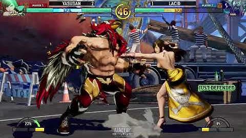 FF COTW ▰ LACID (Tizoc) vs YASUSAN (B.Jenet) ▰ Fatal Fury CotW High Level Gameplay