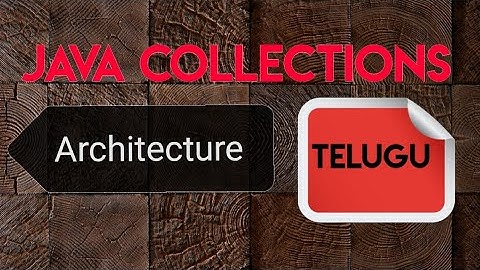 Java collections introduction || java collection framework in telugu
