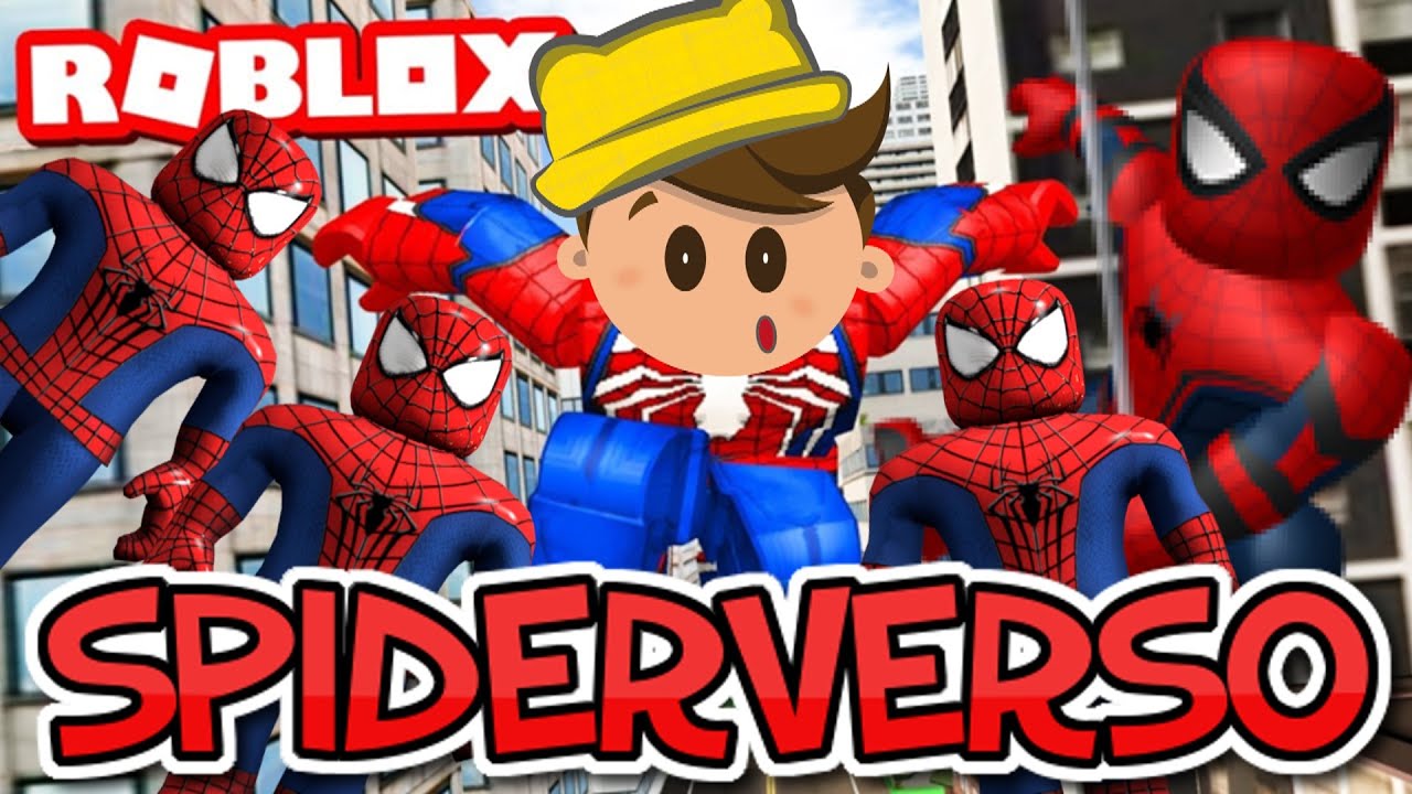 Formo el CLUB del SPIDERVERSO EN ROBLOX