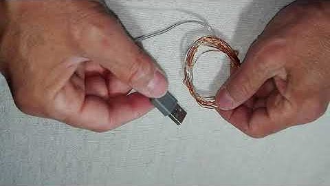 luz led usb 2 metros usb