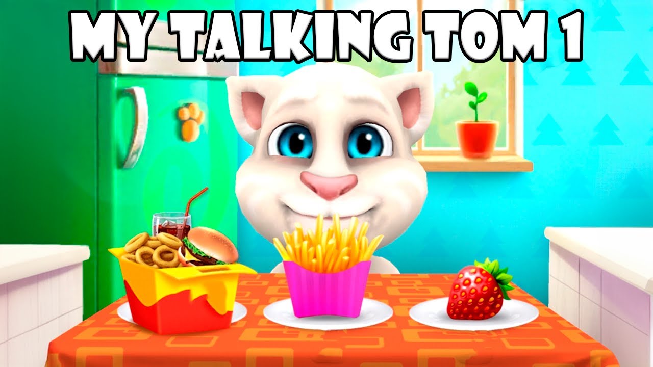 Primeira Vez Com o Gatinho FOFO MY TALKING TOM 1