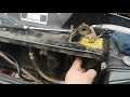 Discovery 2 steering box hydraulic pipes. How to get to them
