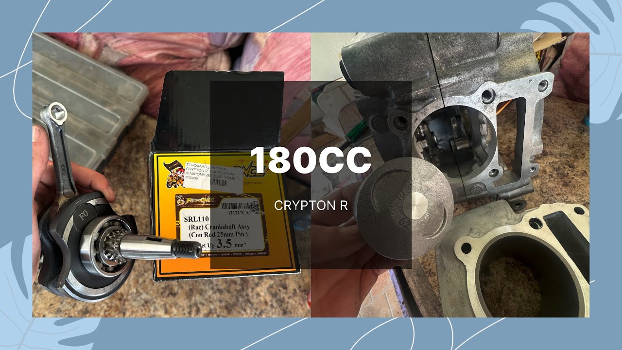 Project crypton r 115 moter 180cc 