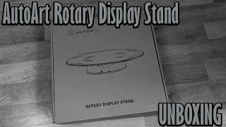 Autoart Rotary Display Stand 31Cm Diameter Black
