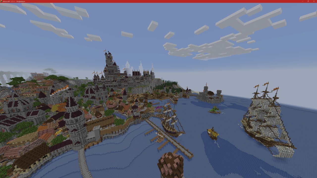 Minecraft Master Series [ 1 ] Novigrad, Crafted By ElysiumFire (2K Max ...