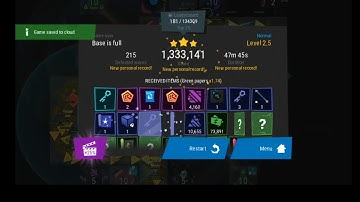 Infinitode 2 | Level 2.5 | 1.333 M score | top 200 players | Wave 215 | with power-ups | normal mode