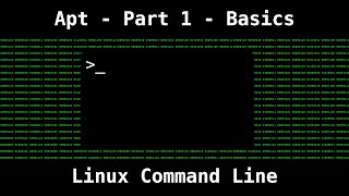 APT - Part 1 - Basics