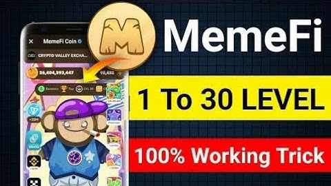 Memefi 1 To 30 Level Trick | Memefi Level Trick | Memefi Airdrop Listing & Withdrawal Update
