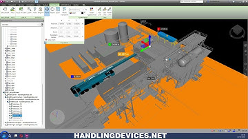 Crane setup in Navisworks