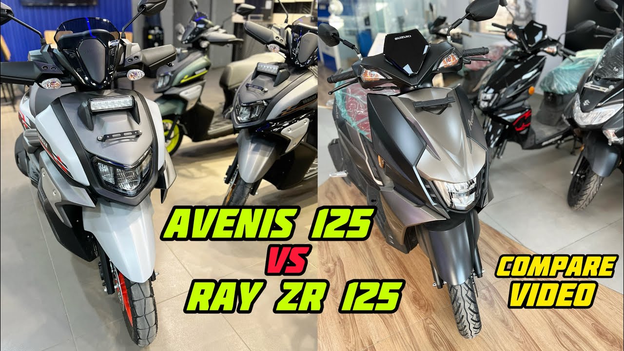 2026 Suzuki Avenis125 vs 2026 Yamaha RayZR Street Rally 125 Full Comparision Video | 125cc Scooter 