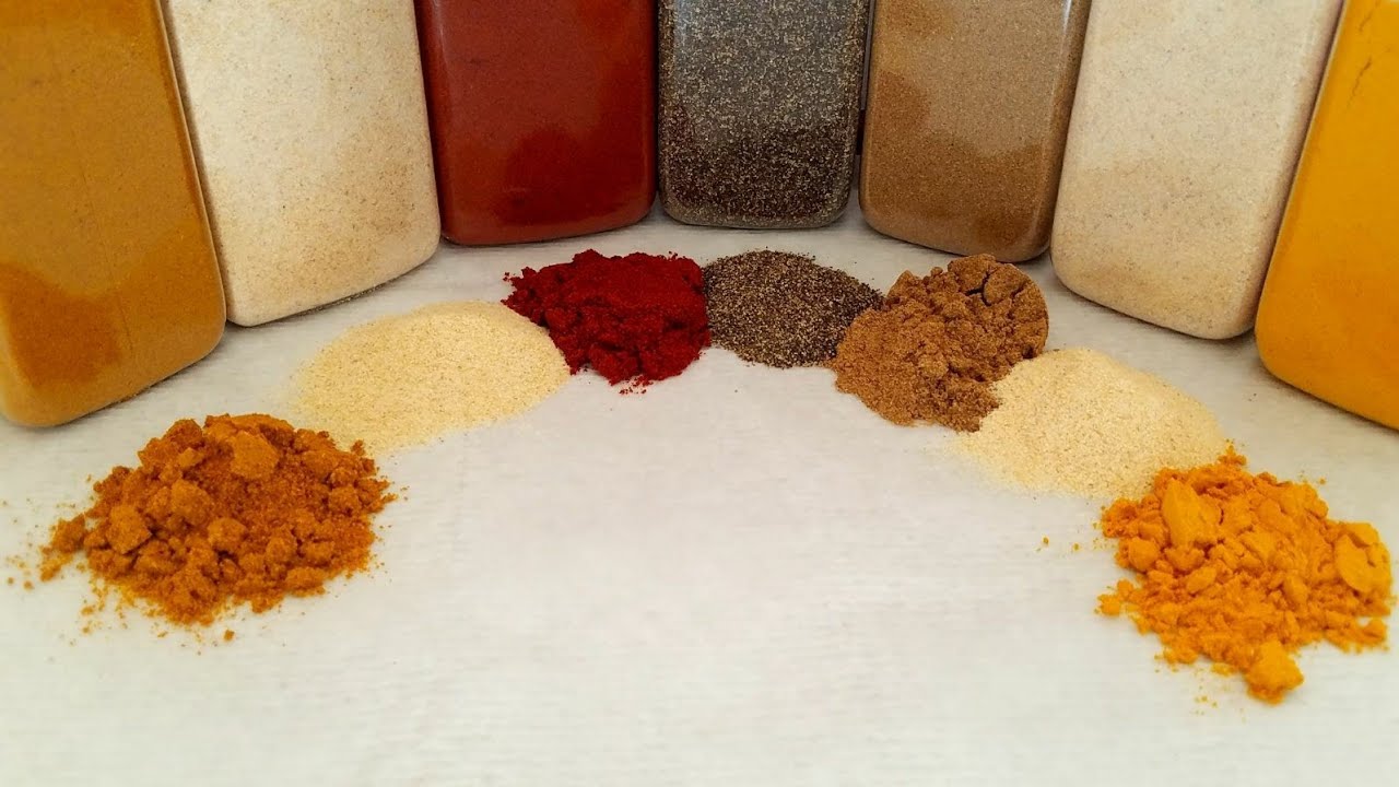 My Spice Mix  خلطة البهارات التي استخدمها في معظم اكلاتي