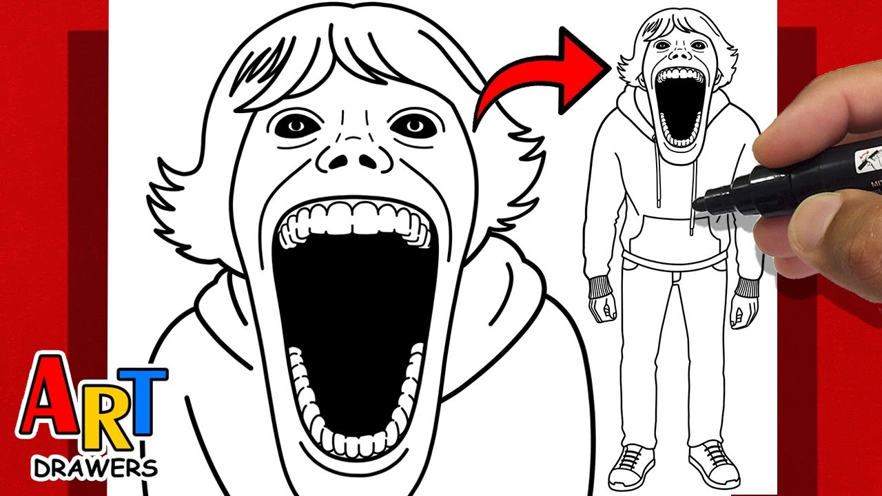 How to Draw the 67 Kid (SCP-067) | EASY - Full Body - you’ll be amazed 😱