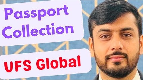 Passport Collection From VFS Global 🇬🇧