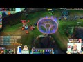 티모픽을 보고 나서스 후픽을 하는 대인배를 만났다 (신스킨 오메가분대티모) (Teemo vs Nasus)