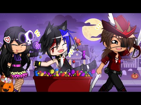 "Trick or Treat!!!" | Aphmau Gacha AU | Gacha Club Trend | - Itz_ThunderGacha - | OG concept...???