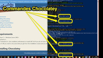 Installer ses logiciels grâce à Chocolatey !