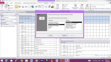 Access Creacion de Tablas, Consultas, Formularios, SubFormularios, Informes y Macros
