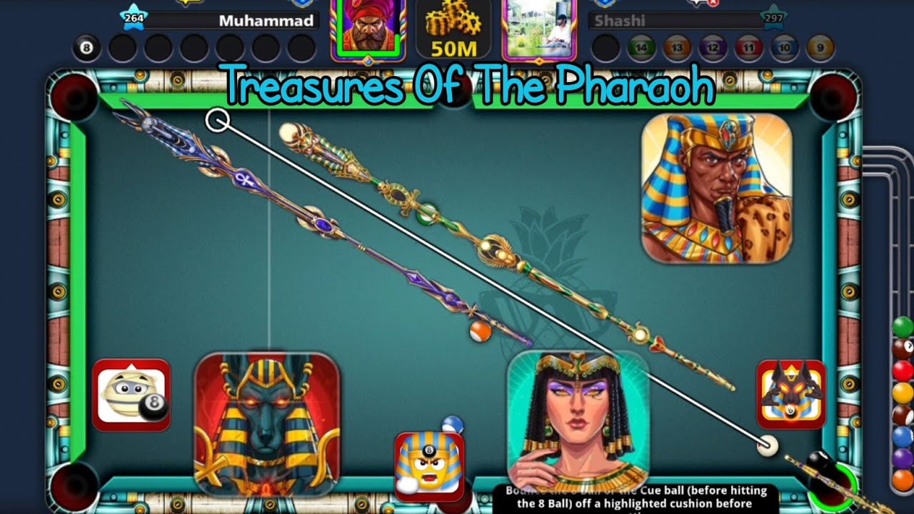 Treasures Of The Pharaoh Pool Pass Max . RDS 8 Ball Pool YT