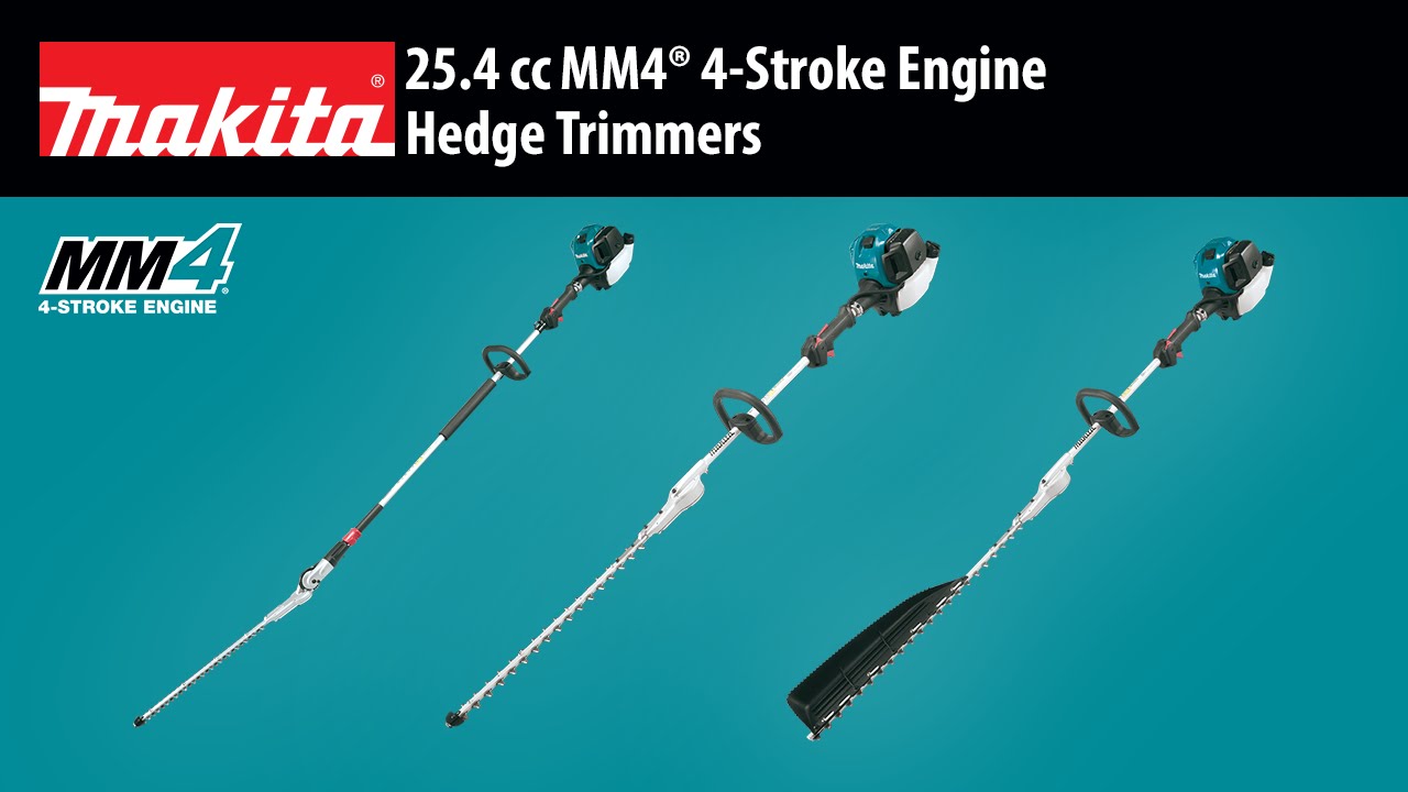 MAKITA 25.4 cc MM4® 4Stroke Engine Hedge Trimmers (Short Version