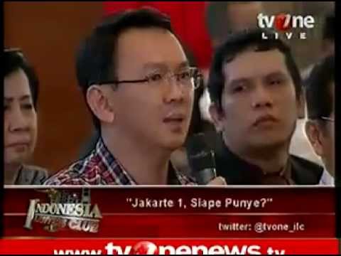 Ahok - "Jakarte Punye Siape" Jakarta Lawyer Club (JLC) TvOne