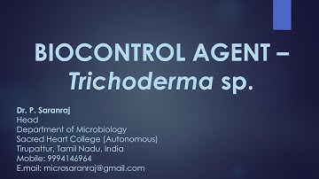 Biocontrol Agent - Trichoderma sp.