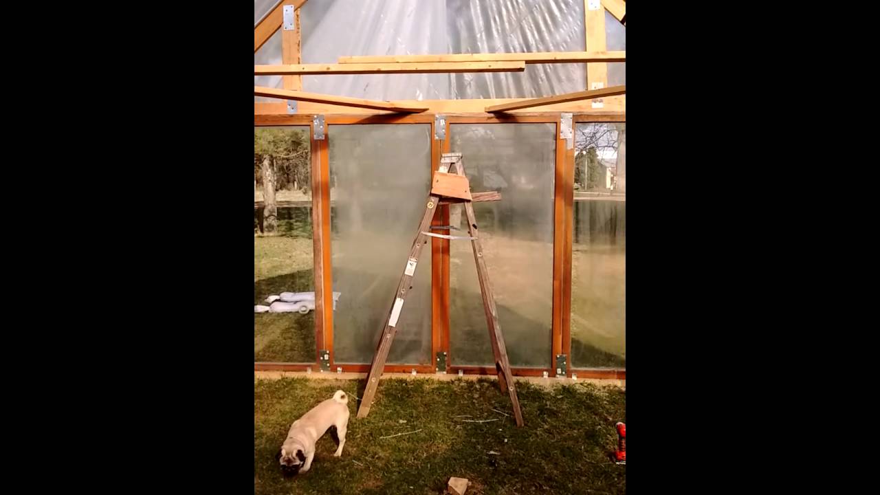 Patio Door Greenhouse made for 300 YouTube