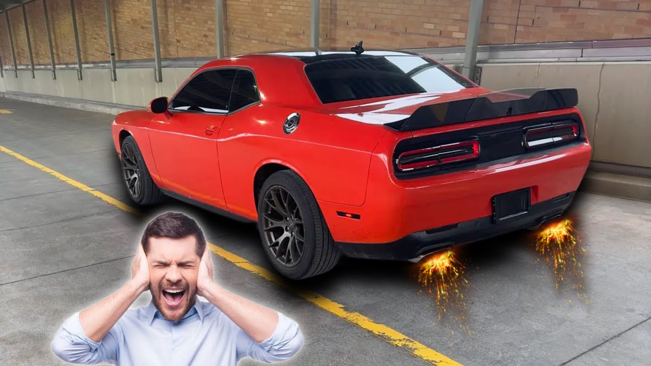 HOW TO MAKE YOUR DODGE CHALLENGER RT POP 🧏🏾‍♂️..(SOUND LIKE GUNSHOTS