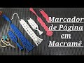 Marcador de Página em Macramê