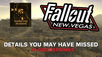 4 Tiny Details You May Have Missed in Goodsprings