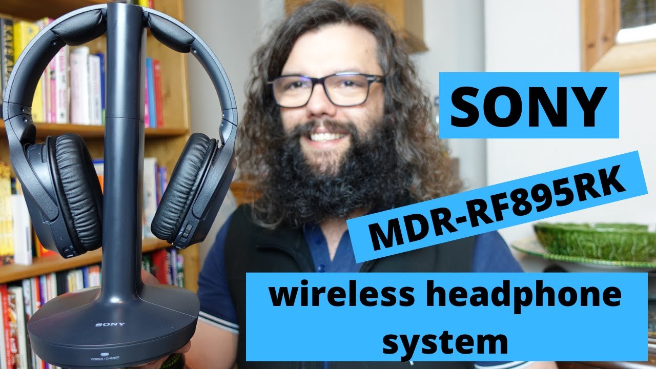 Sony MDR RF895RK Wireless stereo headphone system 2022 - YouTube