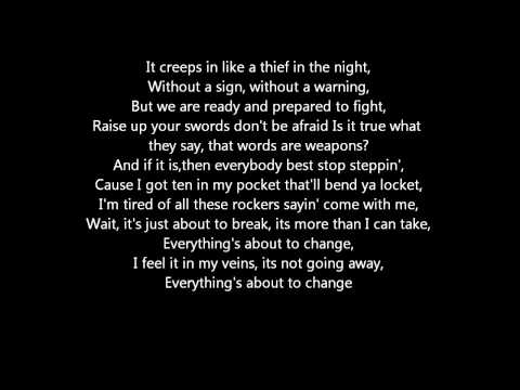 Thousand Foot Krutch : "War Of Change" Lyrics