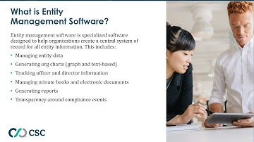 Streamline Entity Management with CSC—Including NEW FEATURES
