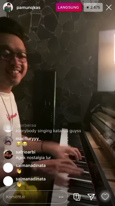 Kenangan Manis - Pamungkas | IG Live (1 menit)