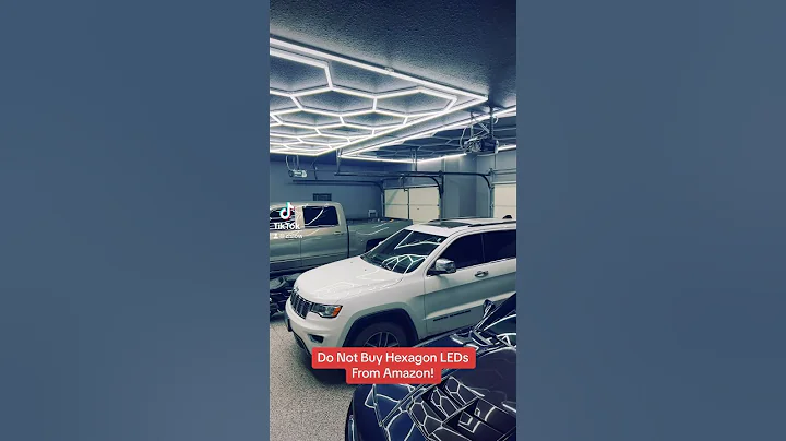 Do NOT BUY LED GARAGE LIGHTS From AMAZON! #shorts #leds #garagelights